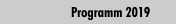 Programm 2019